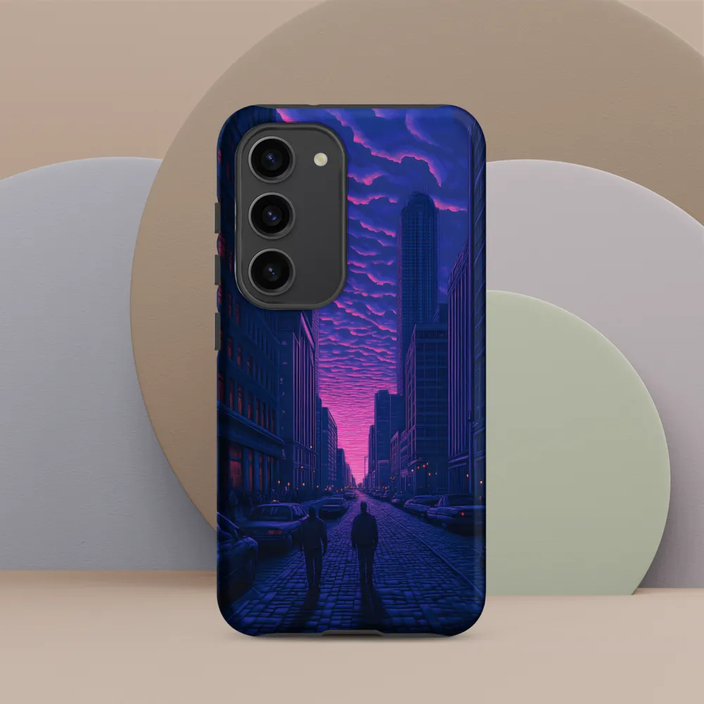 Urban Serenity at Dusk