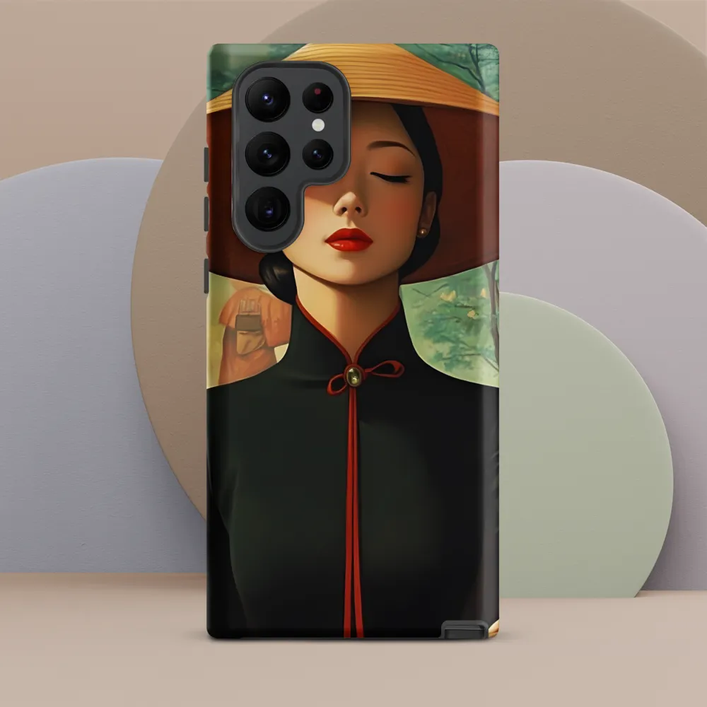 Elegance in Tranquility | Phone Case |  S22 Ultra | Tough Case | Matte
