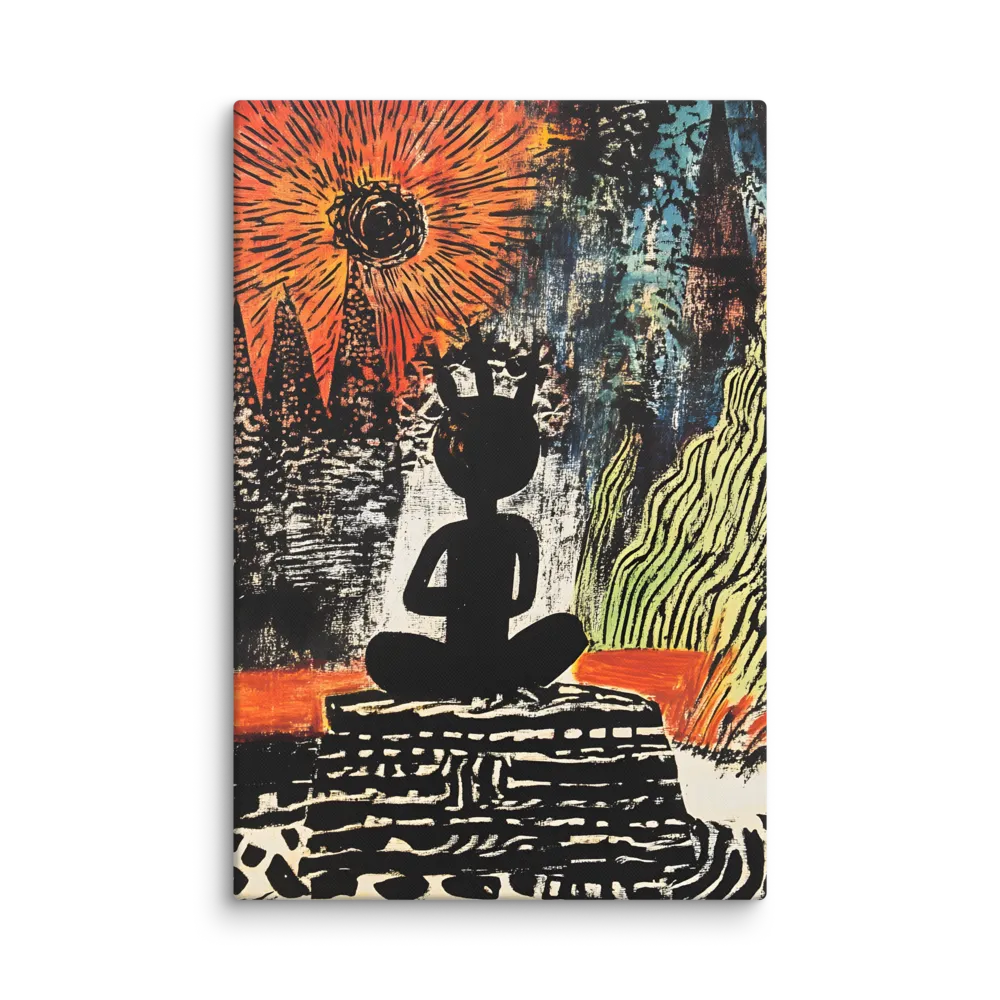 Meditative Silence | Canvas | 32″×48″