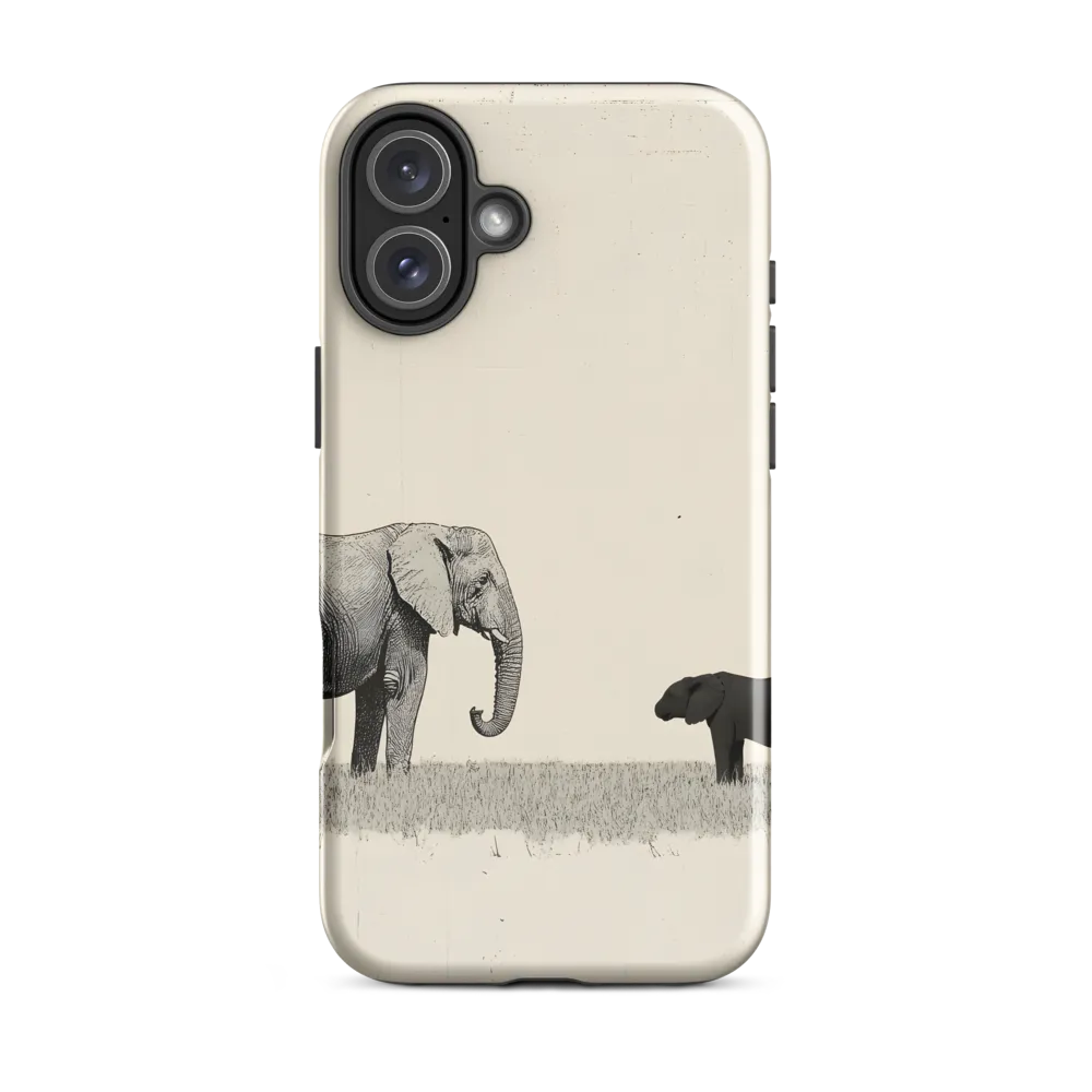 Contrasting Companions | Phone Case |  16 Plus | Tough Case | Glossy