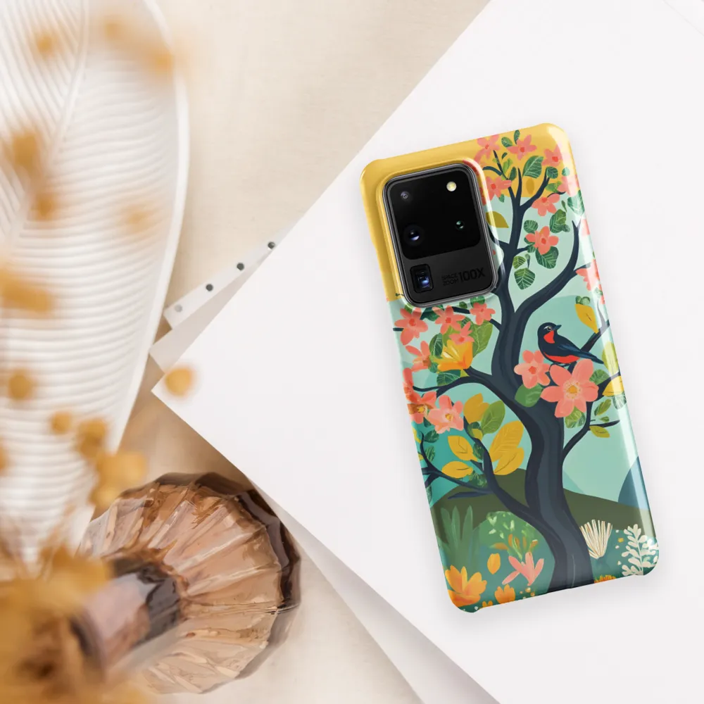 Spring Blossoms: A Serene Encounter