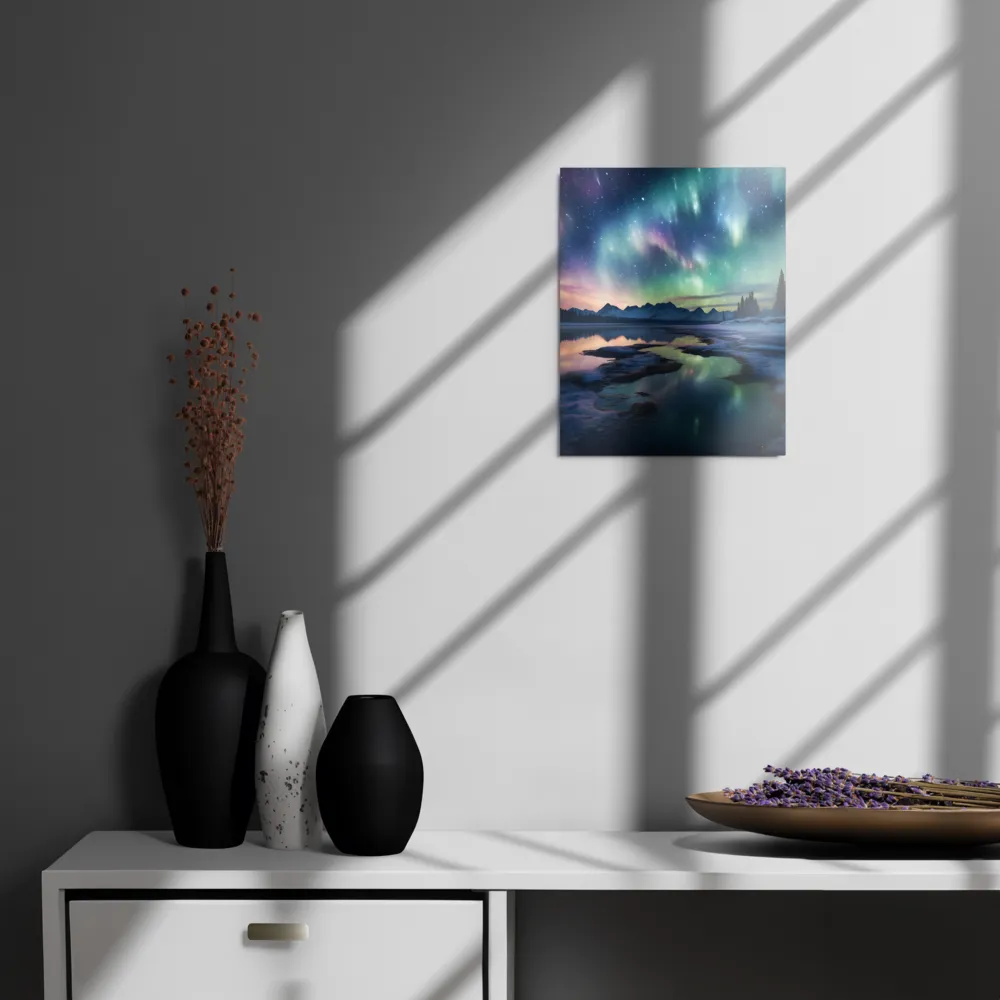 Ethereal Aurora: A Night Under the Stars