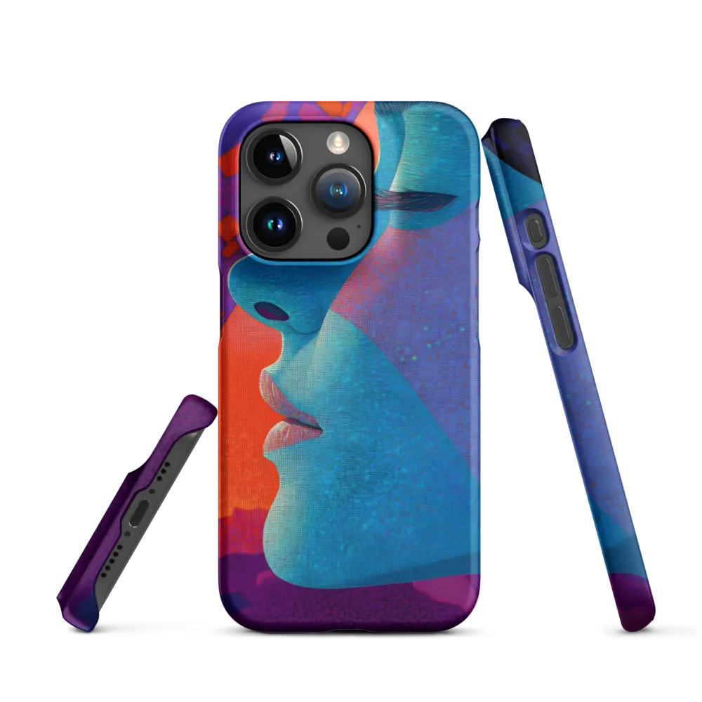 Cyan Profile with Magenta Mosaic