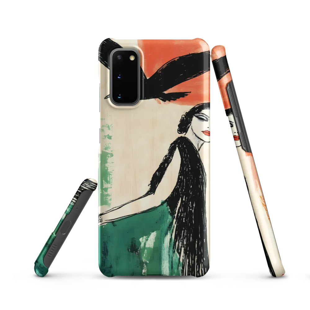 Elegance in Flight | Phone Case |  S20 | Snap Case | Matte