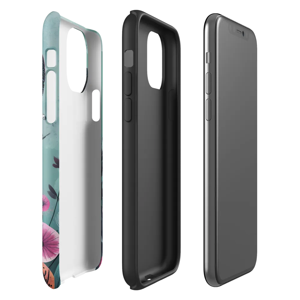 Whimsical Fox Among Blossoms | Phone Case |  11 Pro | Tough Case | Matte