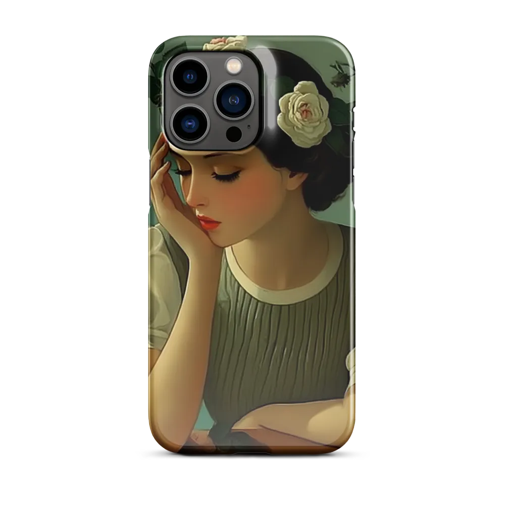 Whispers of Serenity | Phone Case |  14 Pro Max | Snap Case | Glossy