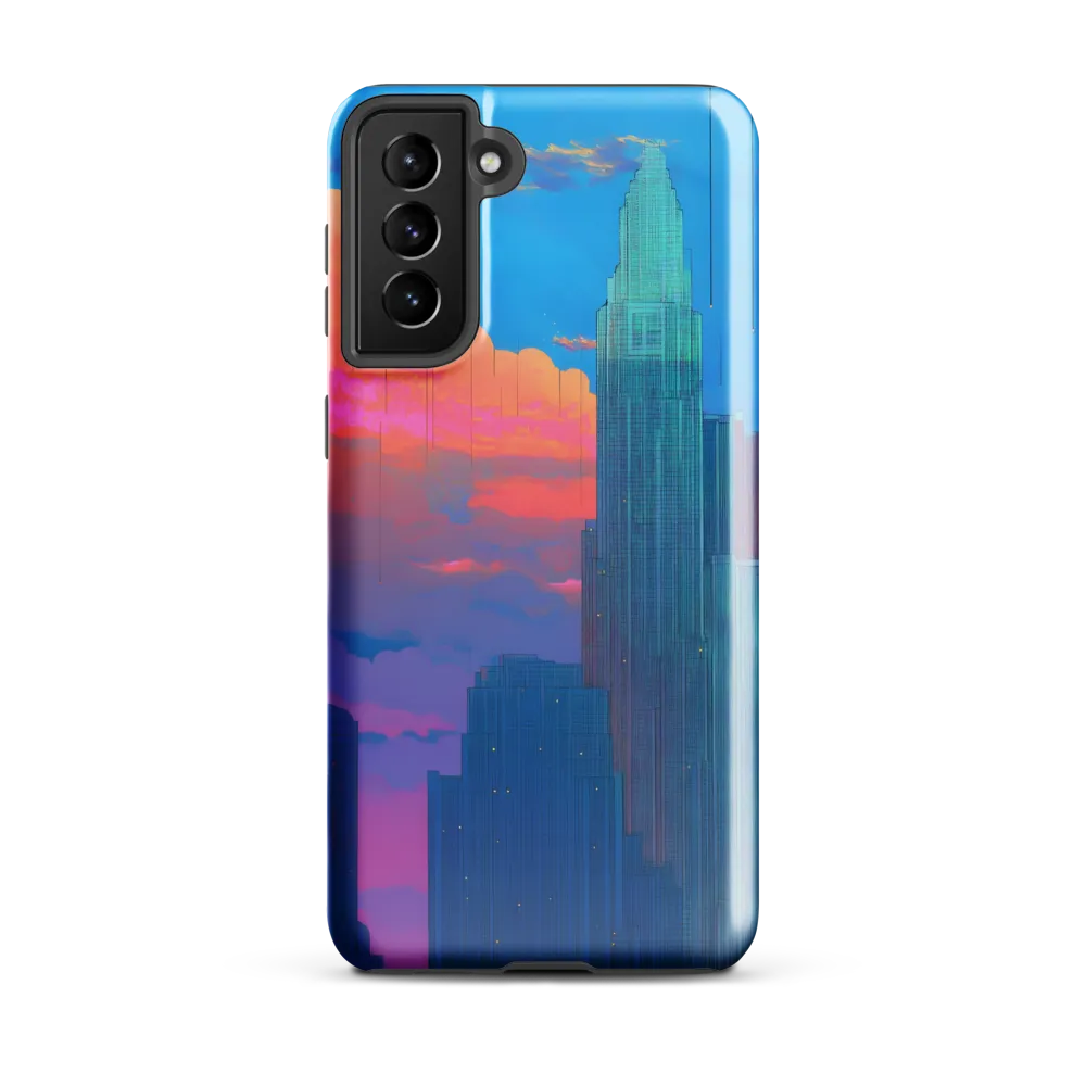 Twilight Reflections: A Digital Cityscape