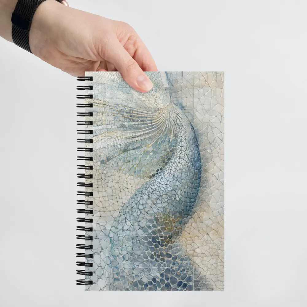 Fluid Geometry: A Dance of Patterns | Spiral Notebook