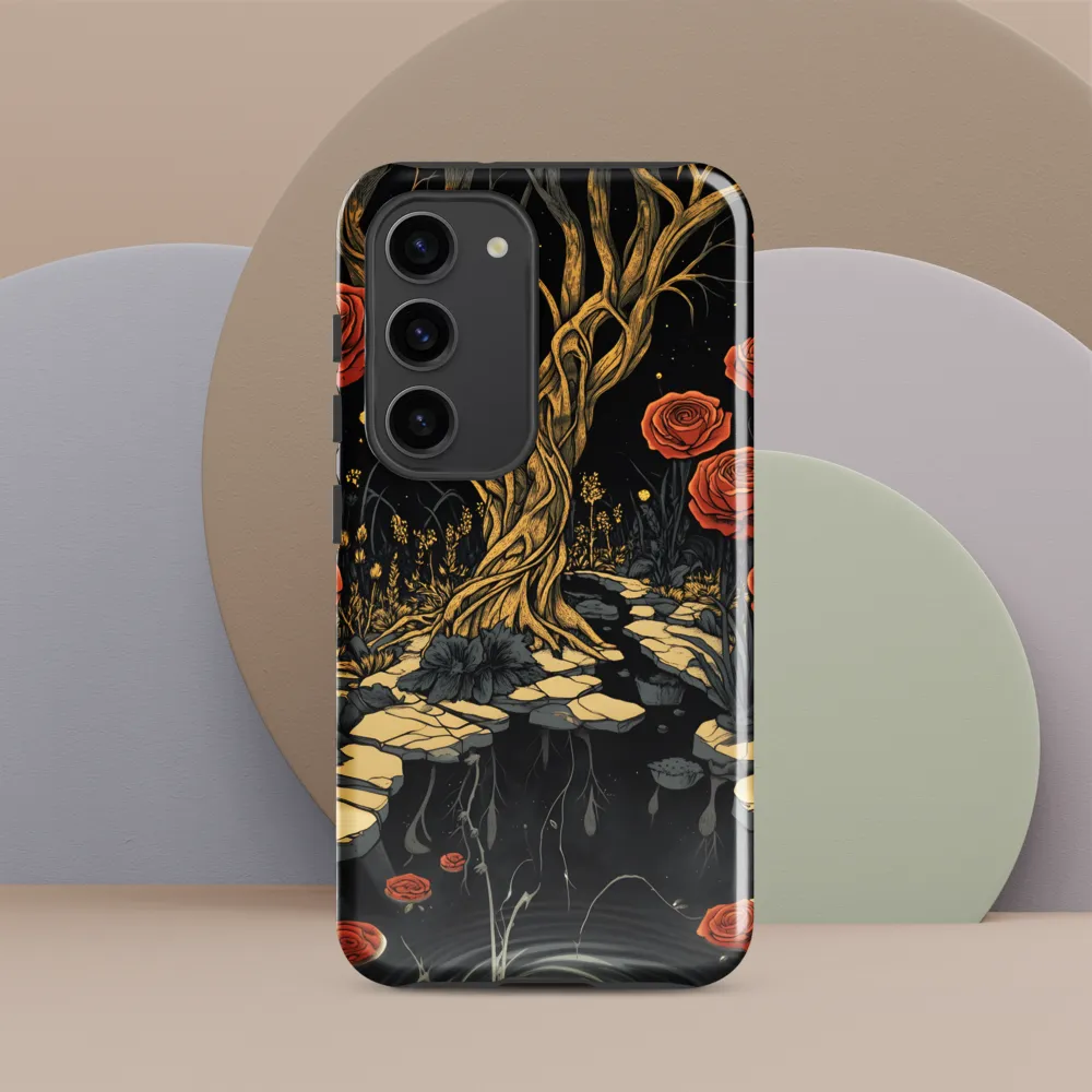 Whispers of the Enchanted Garden | Phone Case |  S23 | Tough Case | Glossy