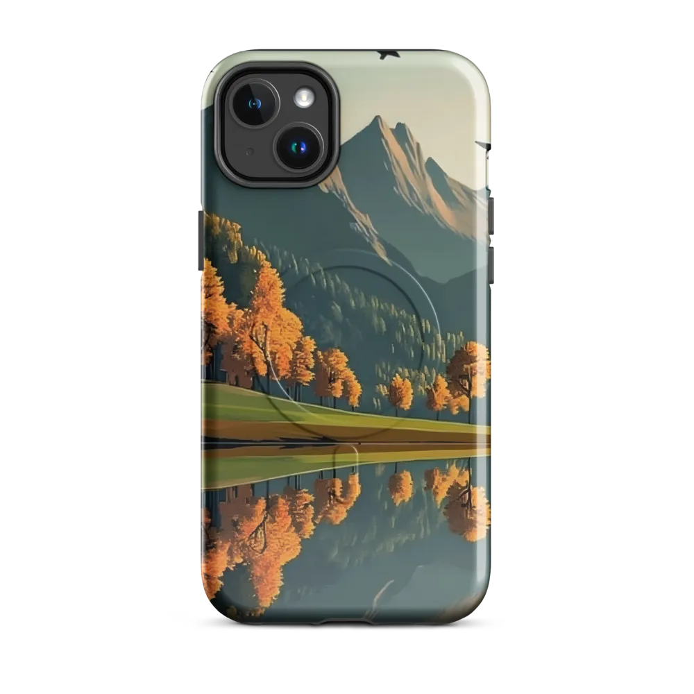Reflections of Autumn | Phone Case |  14 Plus | MagSafe® Tough Case | Glossy