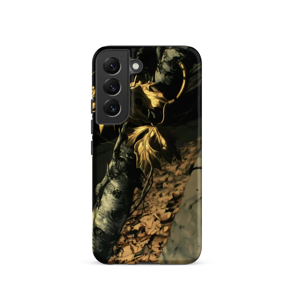 Golden Serenity: A Close Encounter with Nature