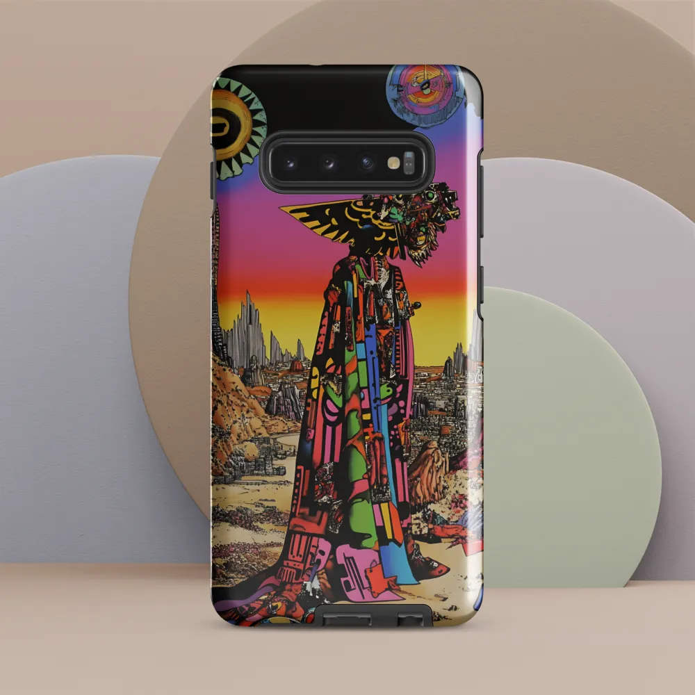 Journey Through a Surreal Landscape | Phone Case |  S10 Plus | Tough Case | Glossy