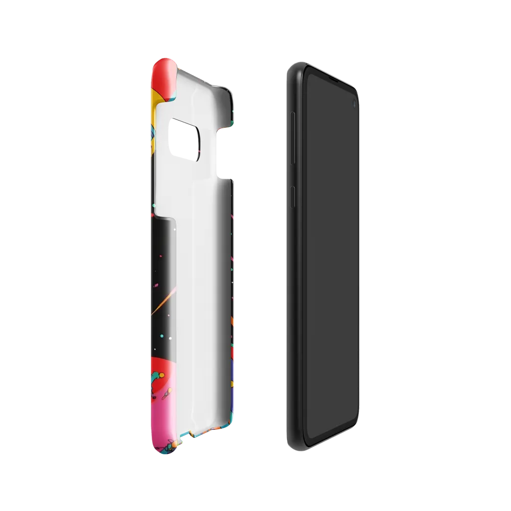 Cosmic Voyage: The Neon Lift-Off