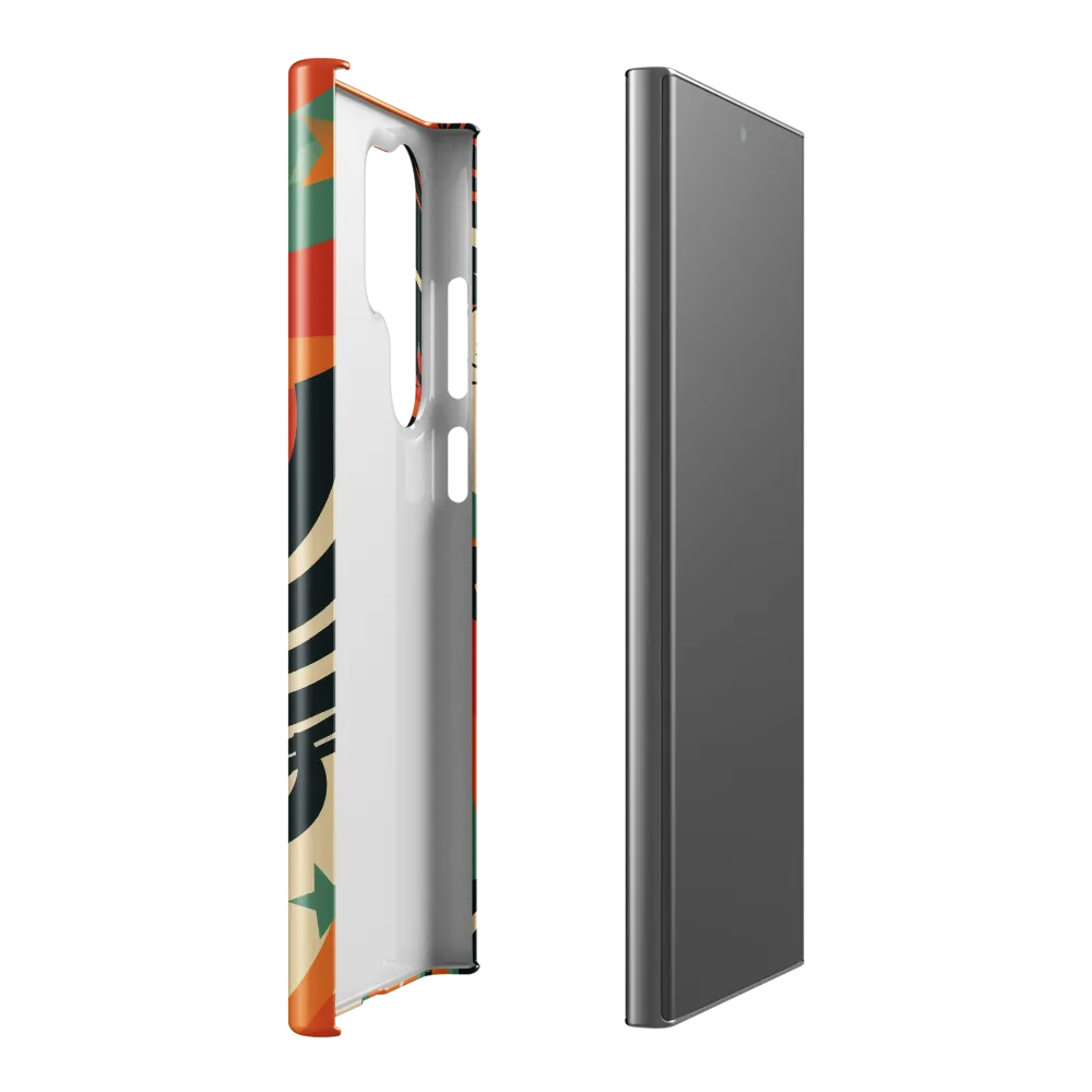 Swirls of Elegance | Phone Case |  S23 Ultra | Snap Case | Glossy