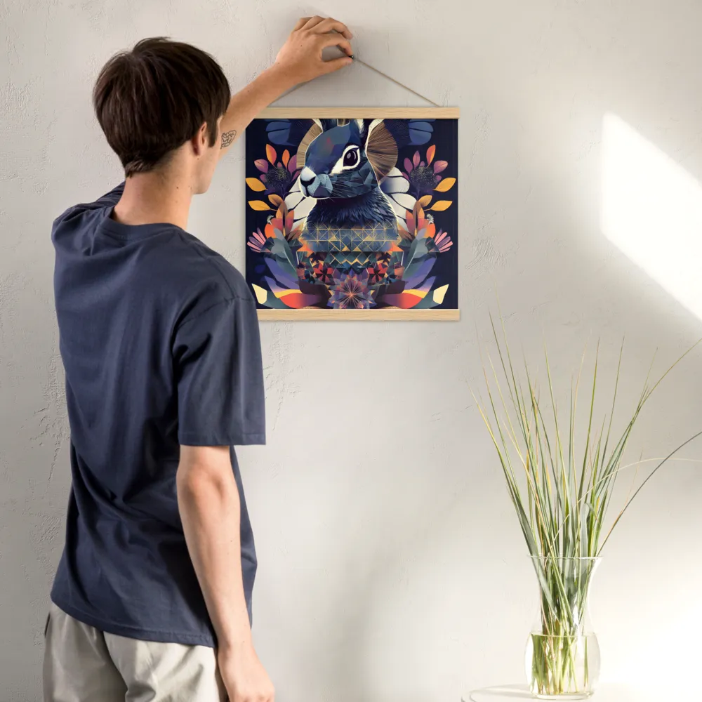 Ethereal Bunny: A Geometric Wonderland