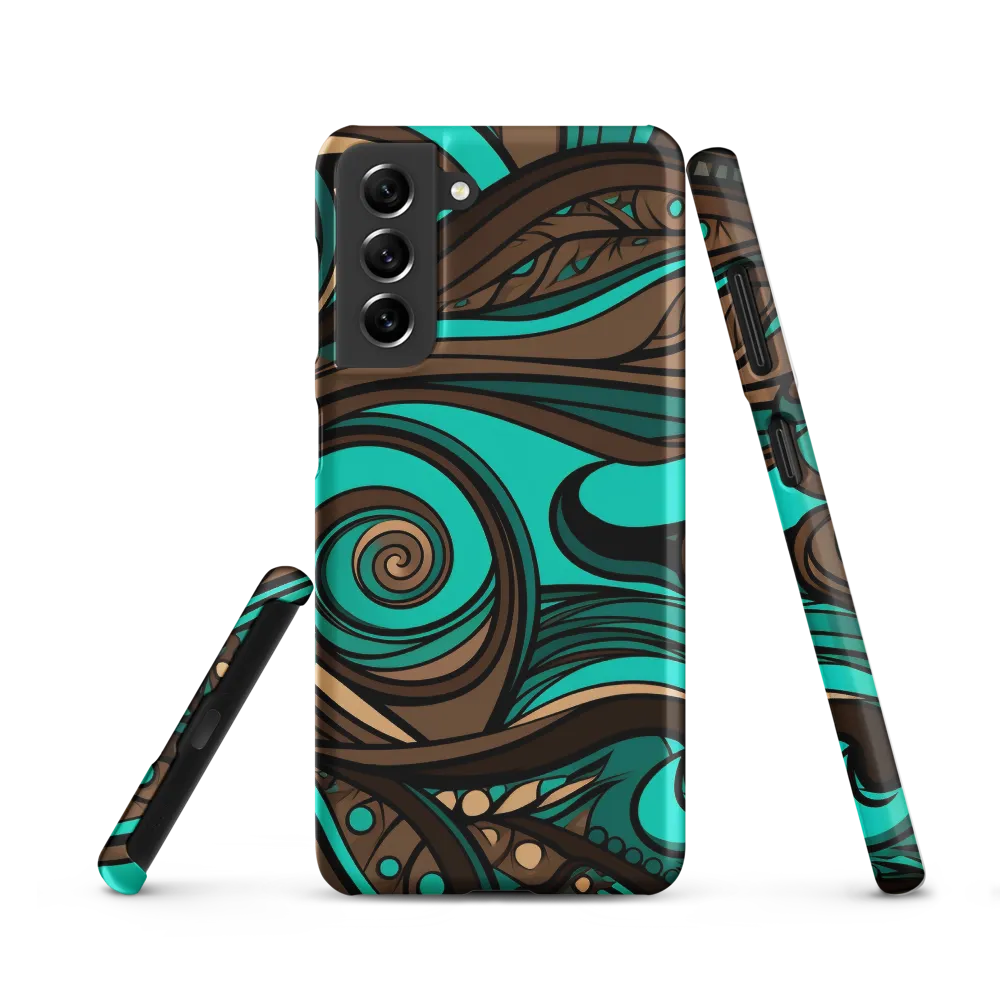 Fluctuating Currents | Phone Case |  S21 | Snap Case | Matte