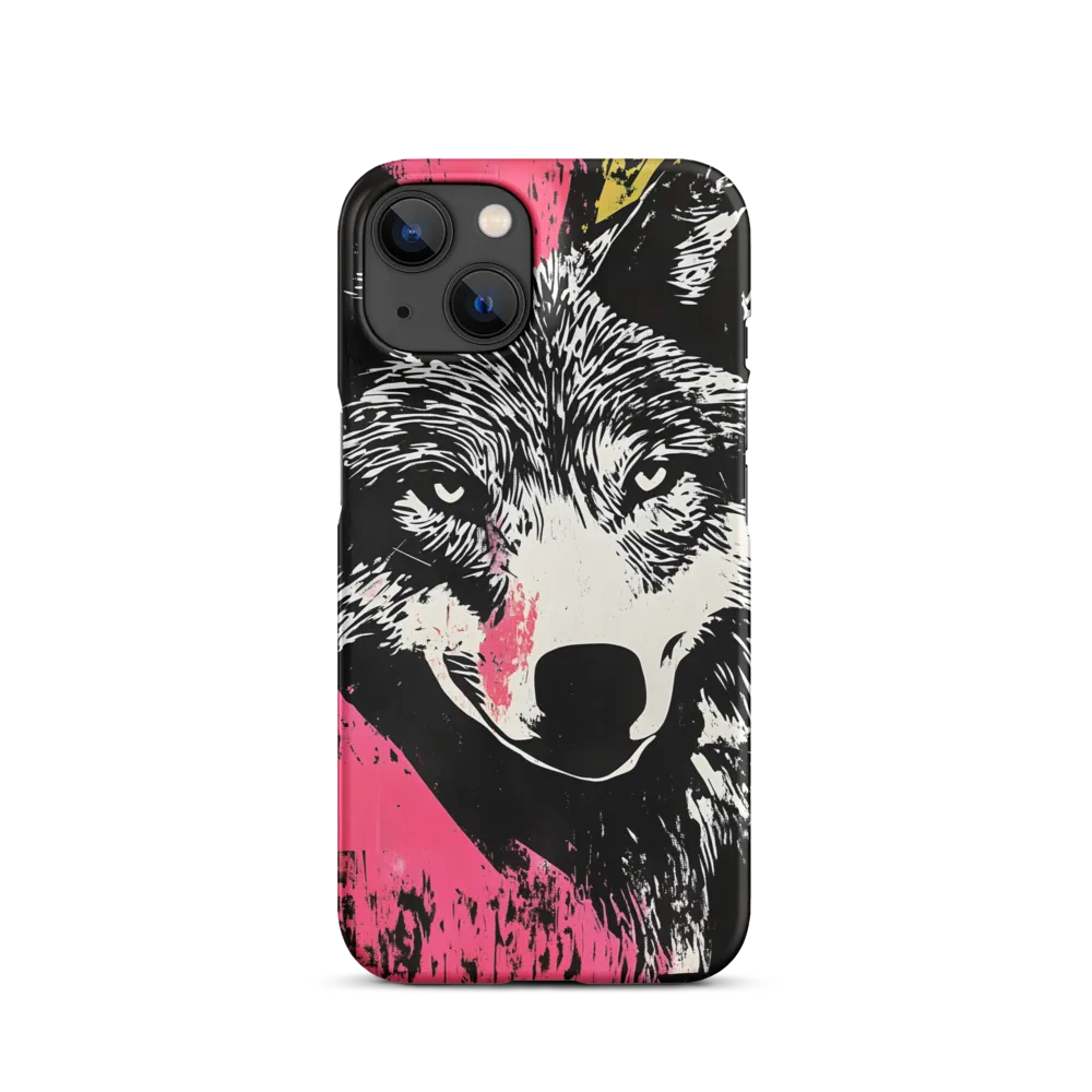 Intense Gaze of the Wolf