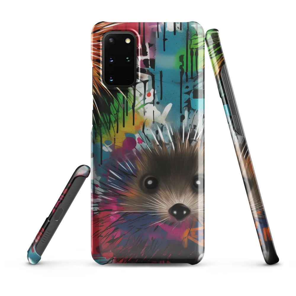 Whimsical Hedgehogs in a Kaleidoscopic Wonderland