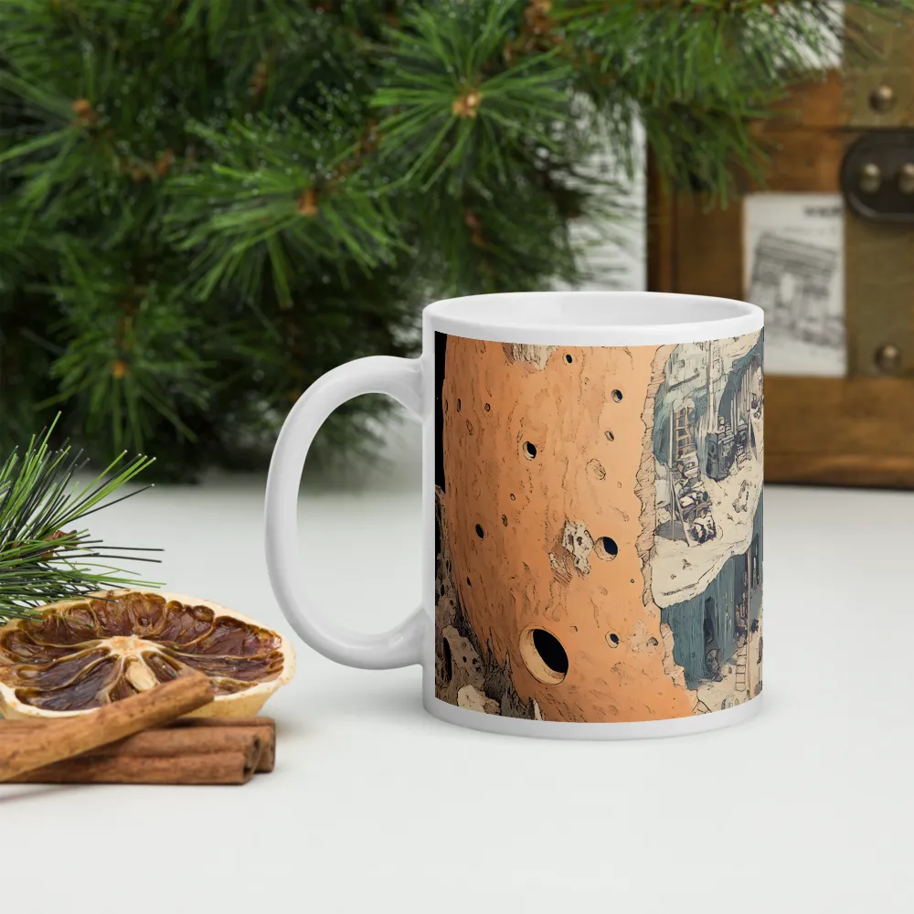 The Hollow Sphere: A Surreal Haven | Mugs | Multiple Sizes & Colors