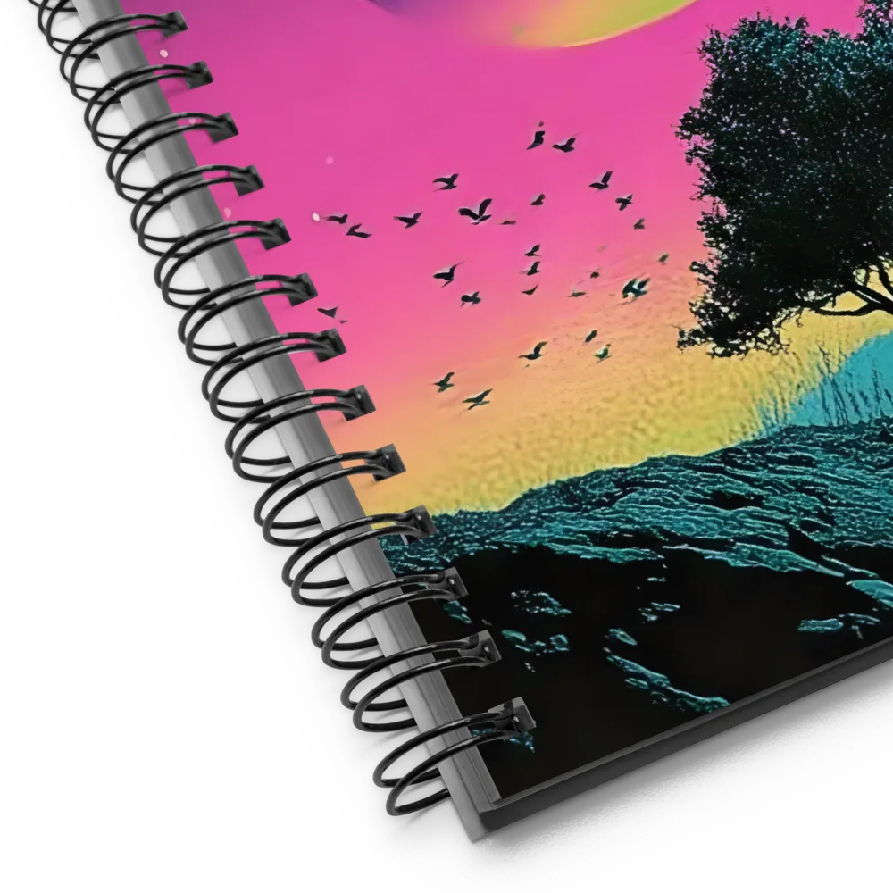 Celestial Harmony | Spiral Notebook