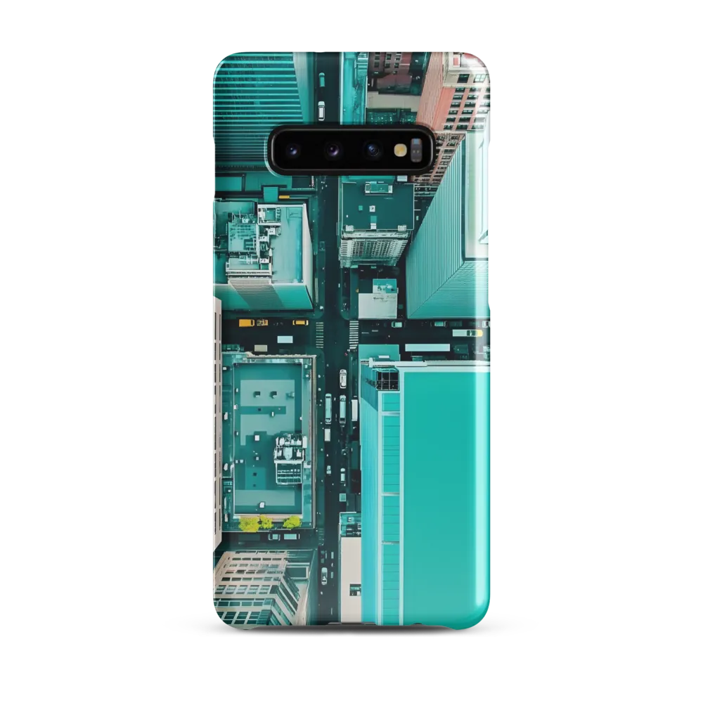 Urban Geometry: Aerial Perspective | Phone Case |  S10 Plus | Snap Case | Glossy