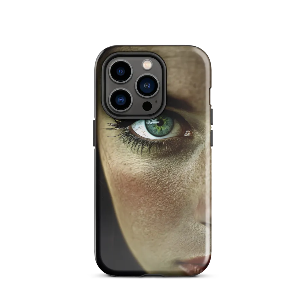 Eye of Intensity | Phone Case |  14 Pro | Tough Case | Glossy