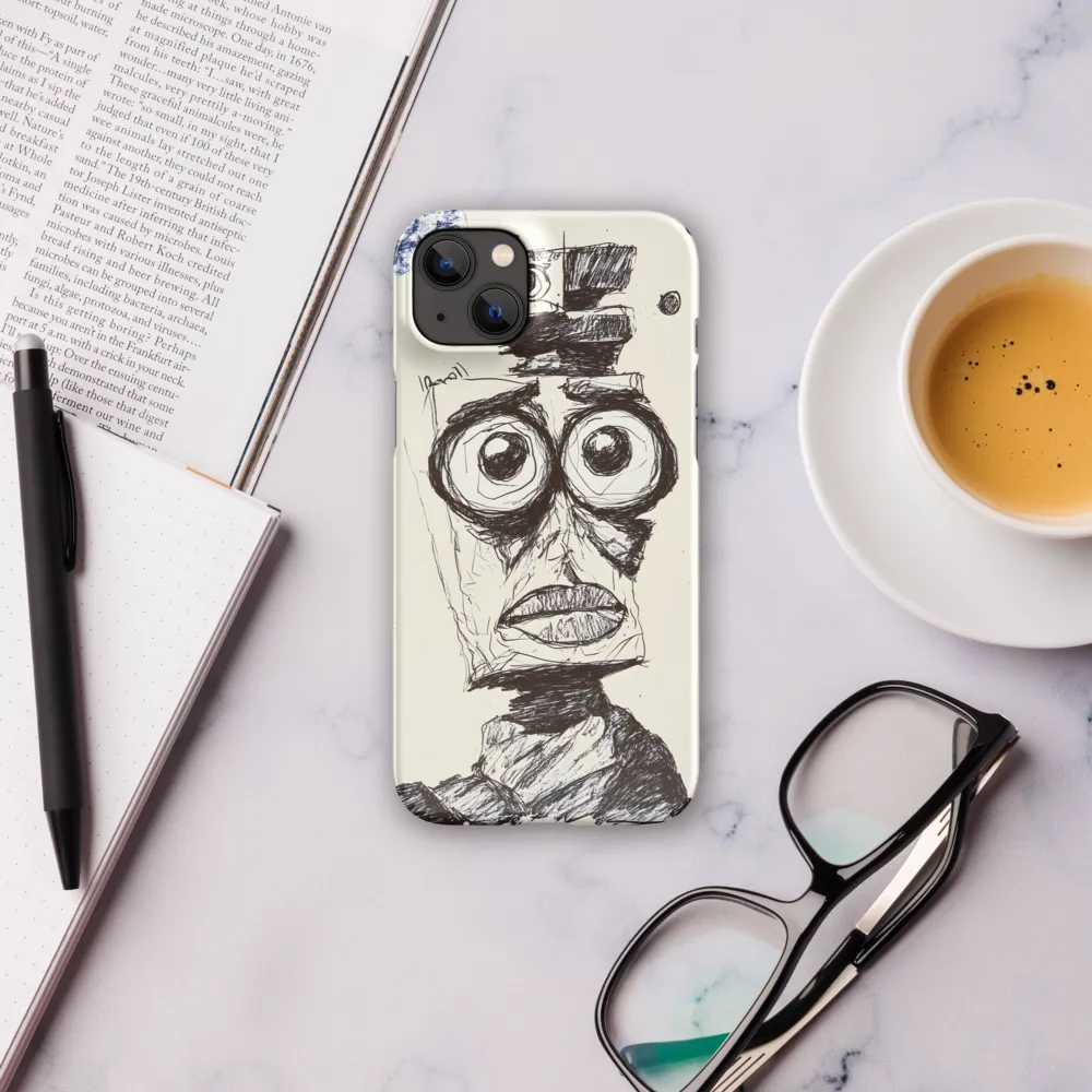Abstract Surrealist Figure in Cubism