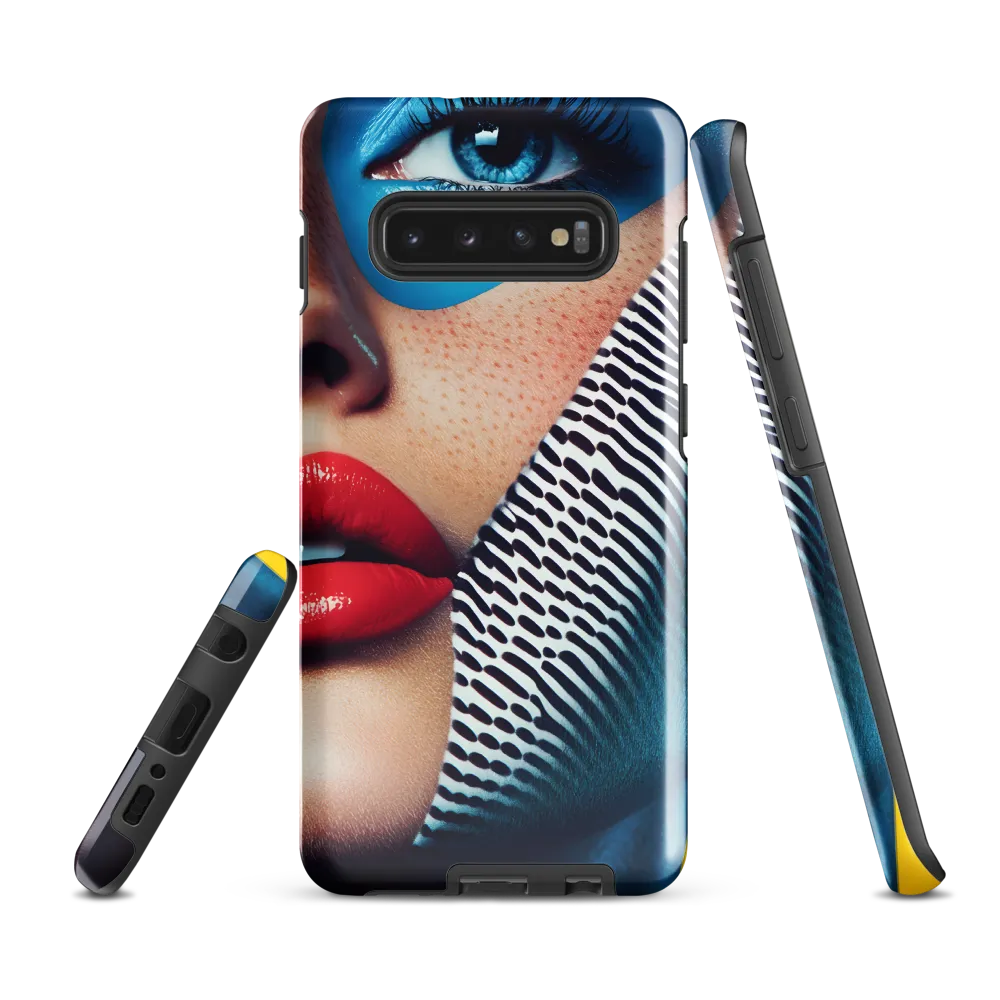 Bold Expressions: A Modern Portrait | Phone Case |  S10 Plus | Tough Case | Glossy