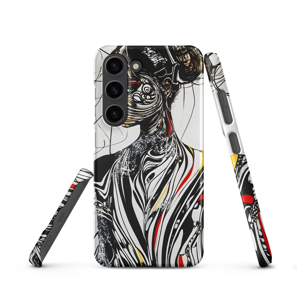 Whispers of the Abstract | Phone Case |  S23 | Snap Case | Matte