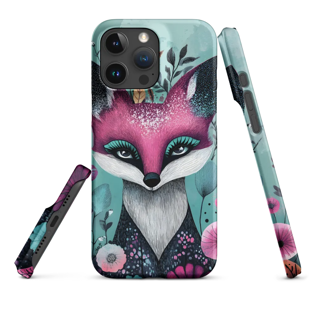 Whimsical Fox Among Blossoms