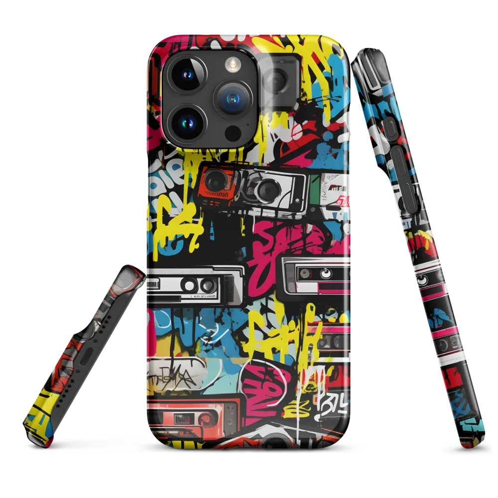 Urban Nostalgia: A Retro Cassette Explosion