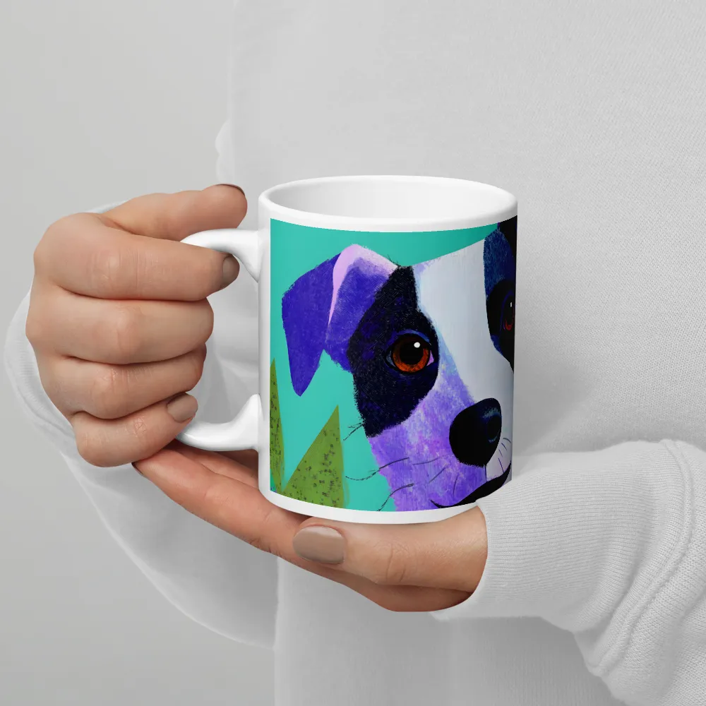 Joyful Canine | Mug with White inside | 11 oz