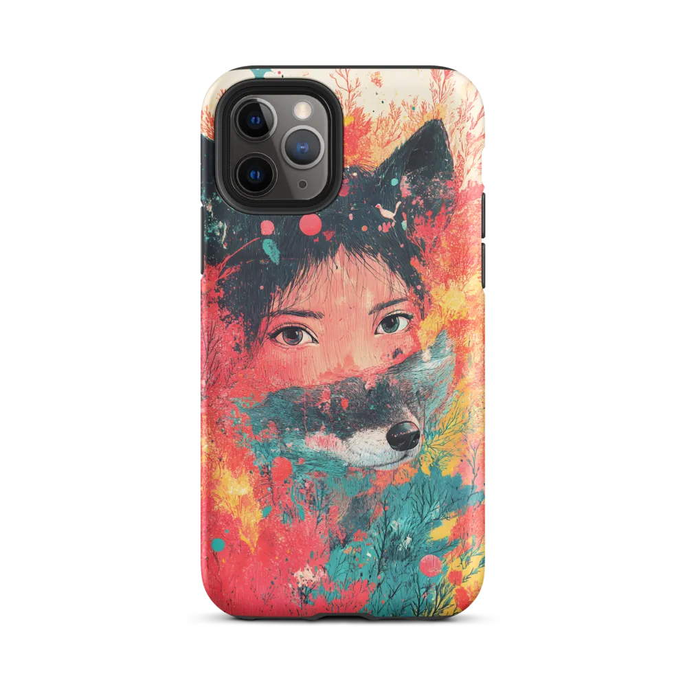 Harmony of Spirit: Girl and Wolf