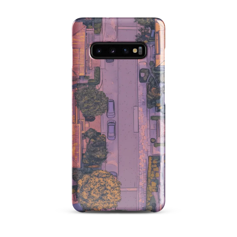 Aerial Serenity: Suburban Oasis | Phone Case |  S10 Plus | Snap Case | Glossy