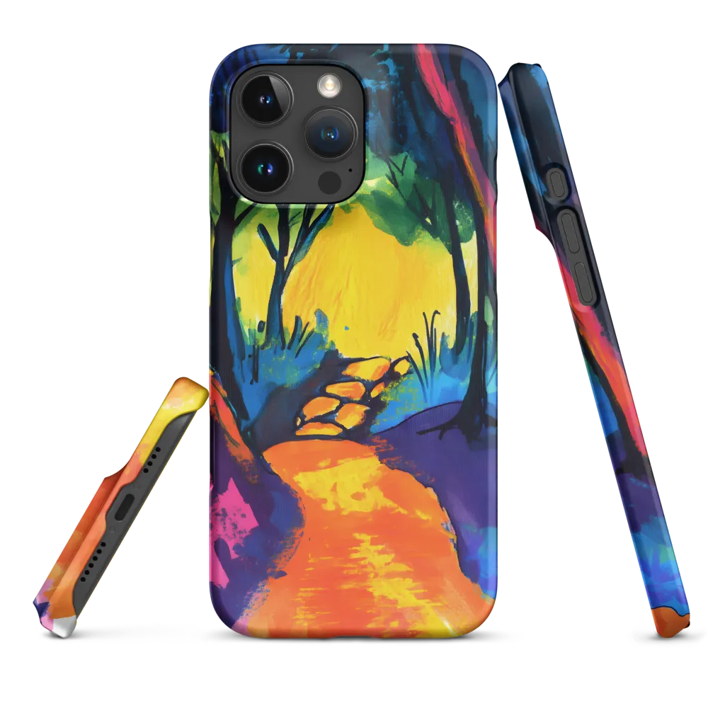 Path Through a Vibrant Forest