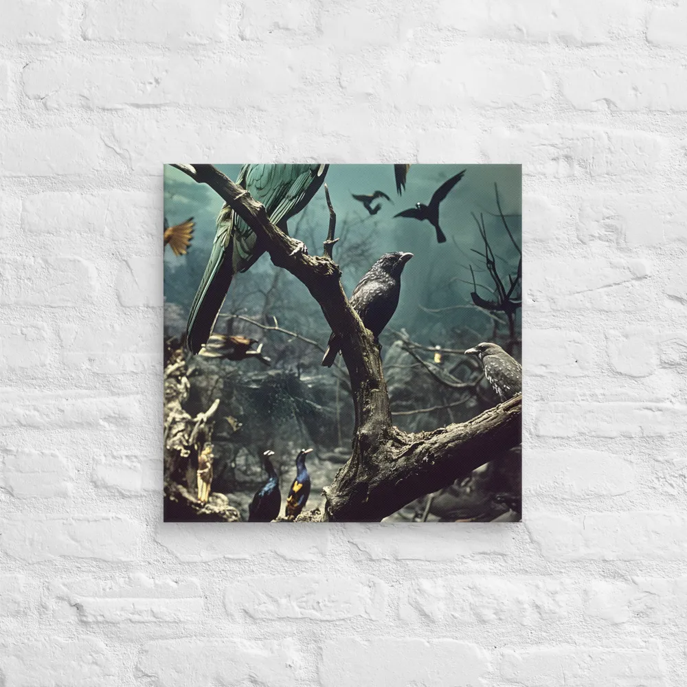Whispers of the Avian Realm | Canvas | 18″×18″
