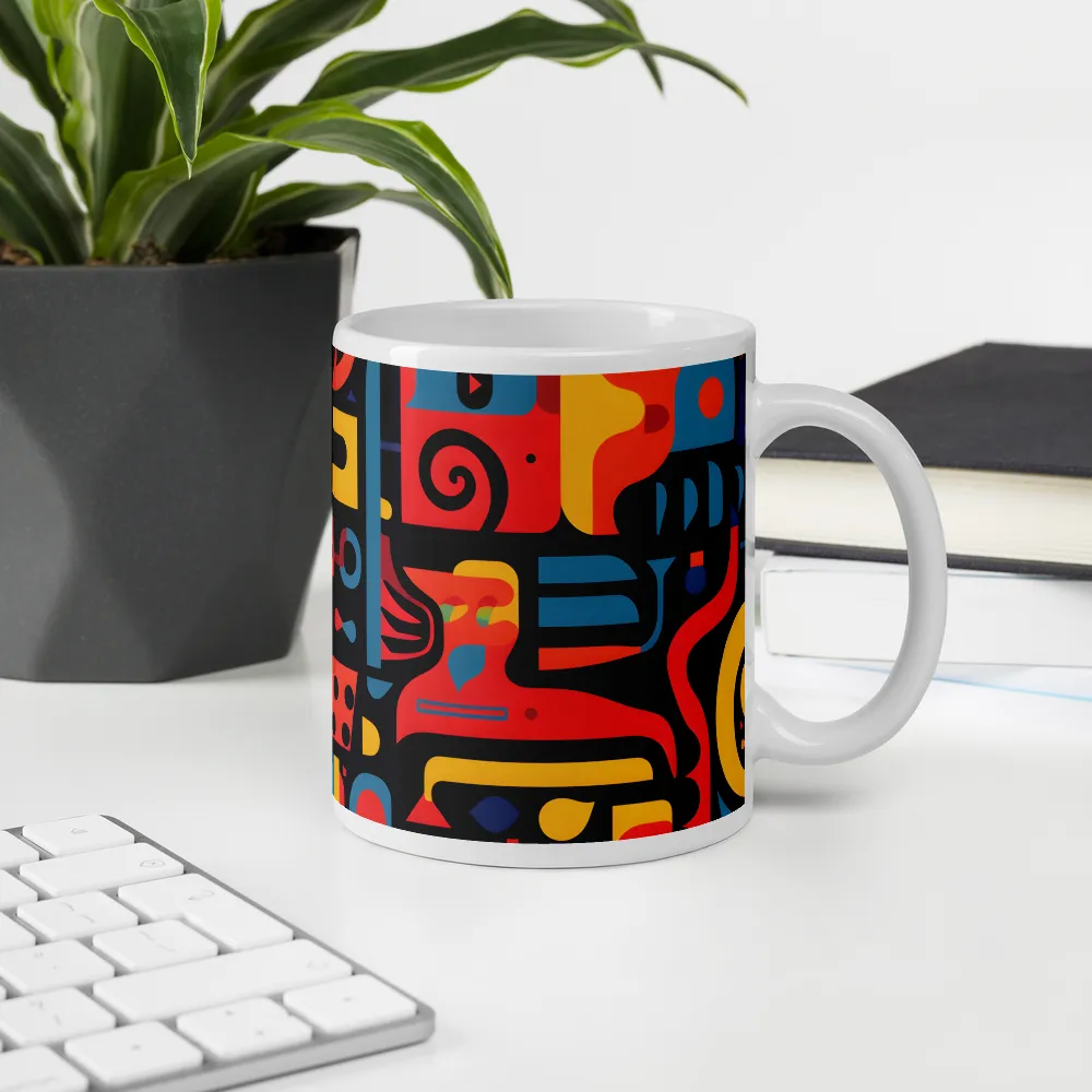 Mosaic of Playful Patterns | Mugs | Multiple Sizes & Colors