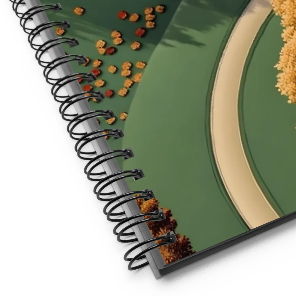 Autumn's Embrace | Spiral Notebook