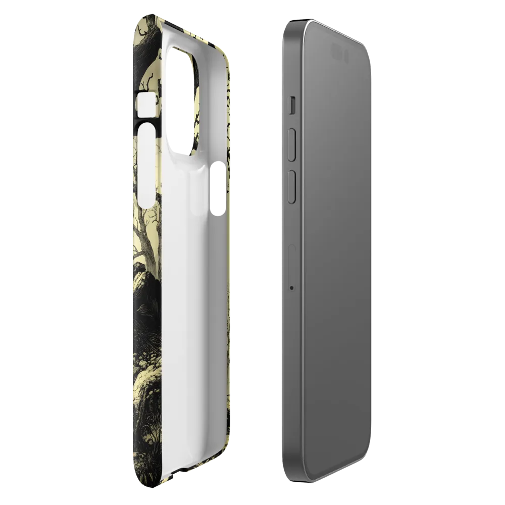 Whispers of Ancient Roots | Phone Case |  14 Pro Max | Snap Case | Glossy