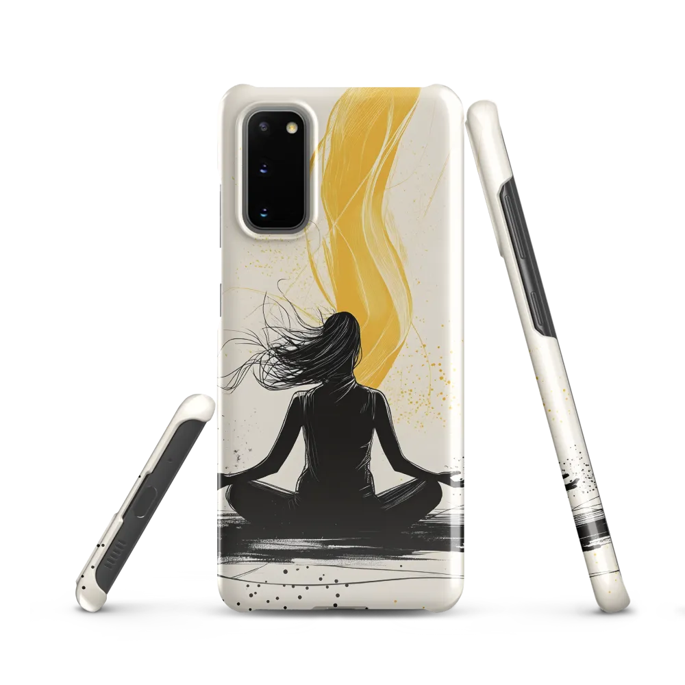 The Essence of Serenity | Phone Case |  S20 | Snap Case | Glossy