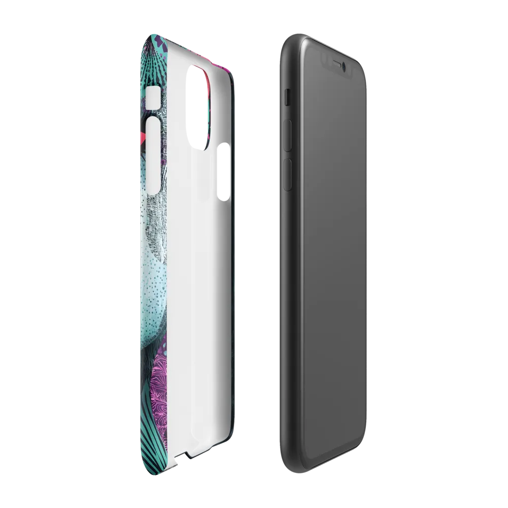 Mystical Beauty in Blue and Pink | Phone Case |  11 | Snap Case | Glossy