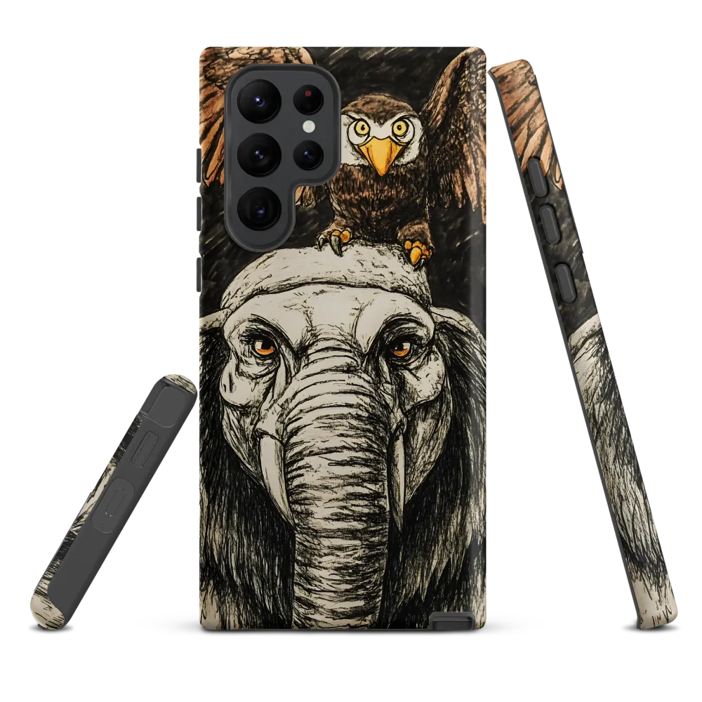 Strength and Wisdom: The Guardians of Nature | Phone Case |  S22 Ultra | Tough Case | Matte