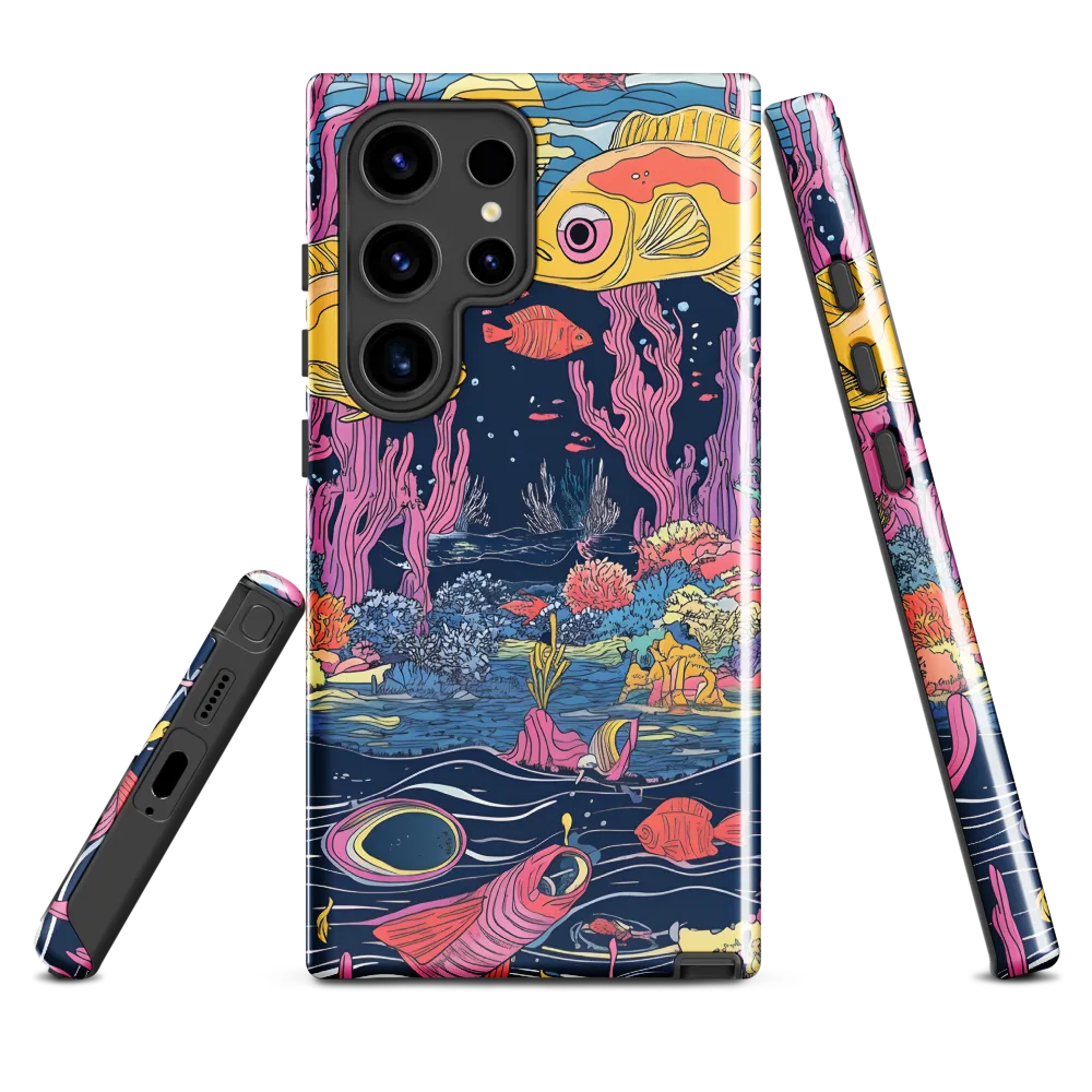 Underwater Dreamscape: A Playful Encounter