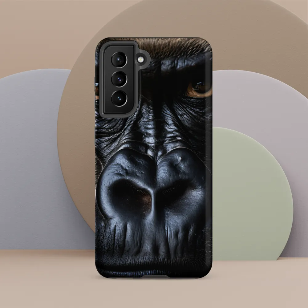 Gaze of the Wild: A Gorilla's Portrait