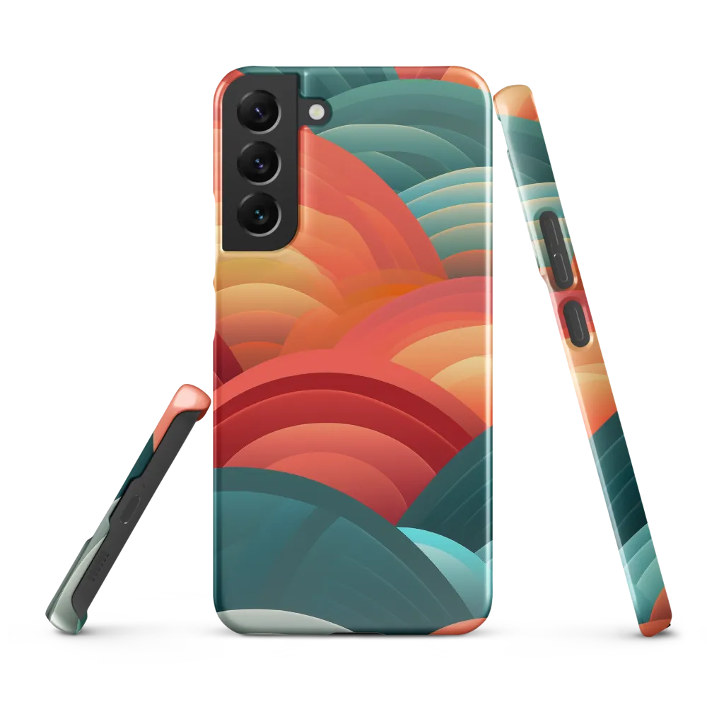 Rhythms of the Waves | Phone Case |  S22 Plus | Snap Case | Glossy
