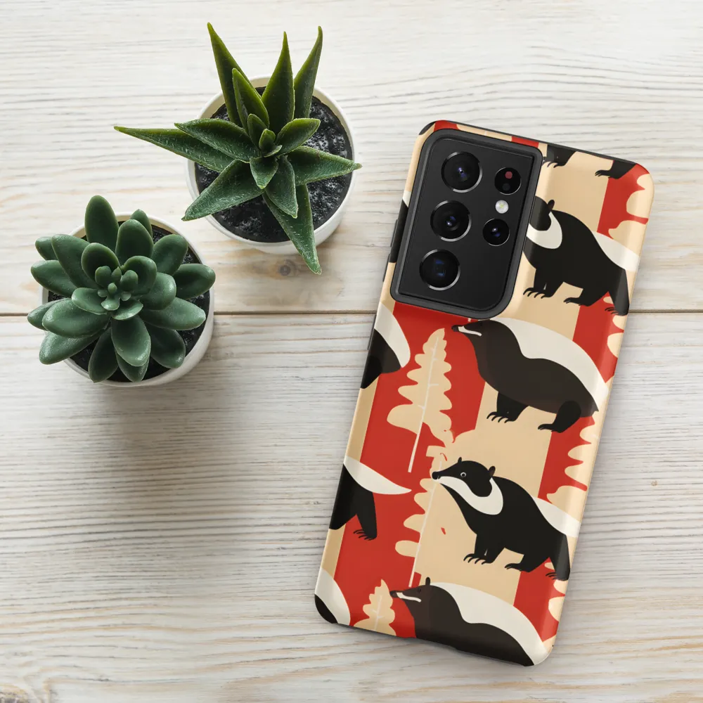 Wildlife Pattern: The Badger Tale