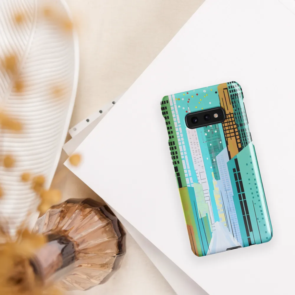 Urban Symphony in Turquoise