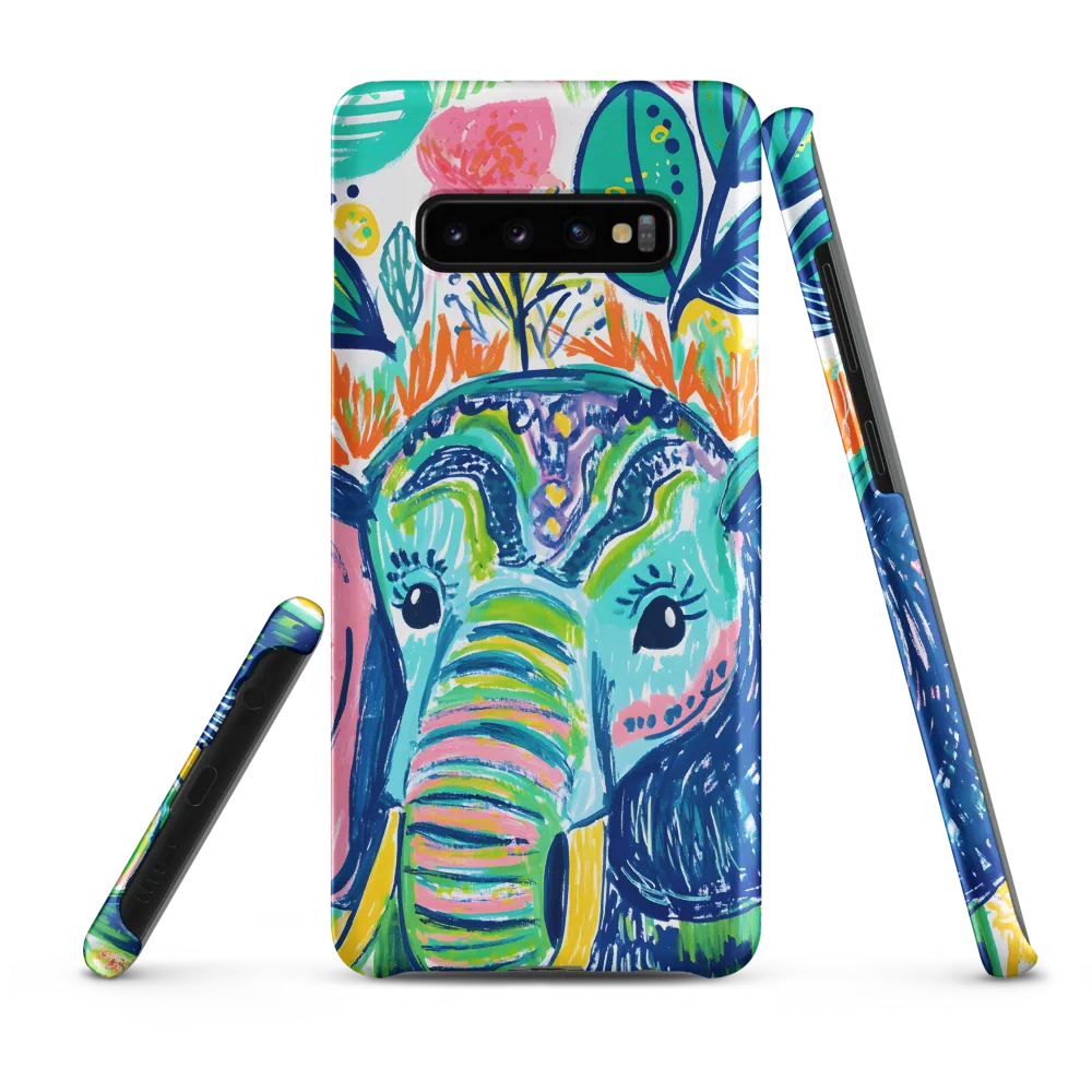 Whimsical Elephant Portrait