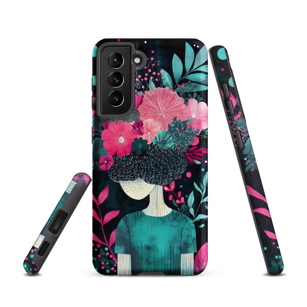 Floral Harmony: A Portrait of Serenity