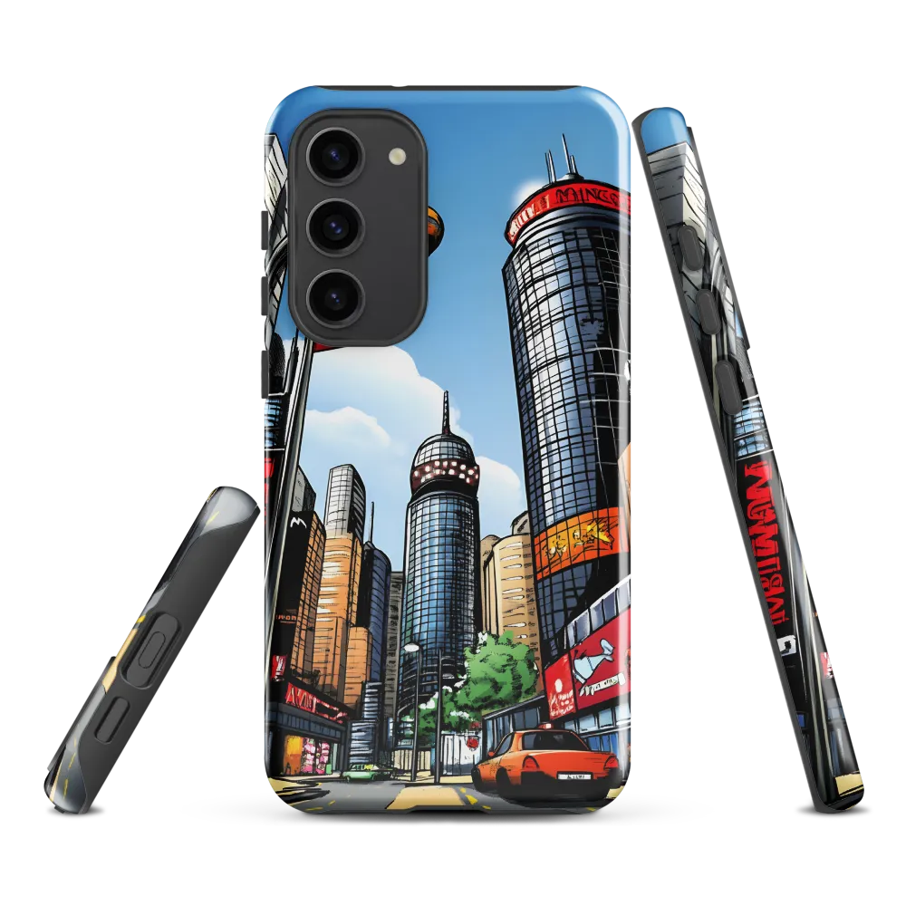Urban Pulse: A Comic Cityscape